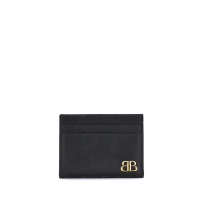 Balenciaga Black Calf Leather Bos Taurus Wallet