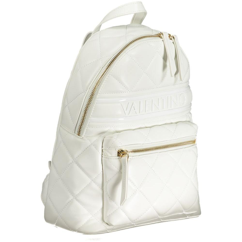 Mario Valentino White Polyethylene Backpack