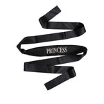 Dolce & Gabbana Black Princess Fantasy Braided Waist Belt