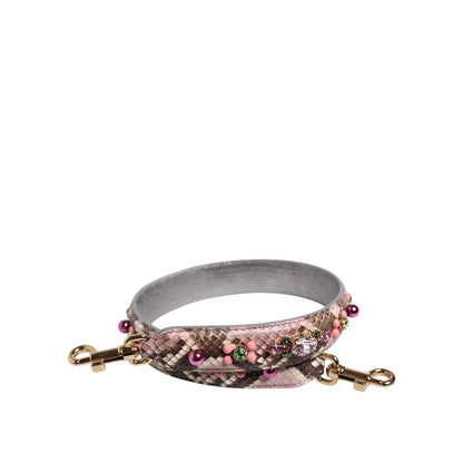 Dolce & Gabbana Multicolor Embellished Handbag Shoulder Strap