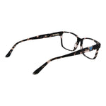 Guess Black Women Glasses Frame plastic full-rim rectangular style with demo lenses, featuring a black color and branded case included.