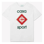 Casablanca White Cotton T-Shirt