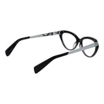 Yohji Yamamoto Black Unisex Glasses Frame