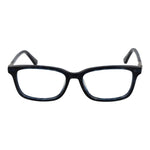 Guess Black Women Glasses Frame, full-rim rectangle style with black plastic material, lenses width 50mm, bridge width 15mm, spring hinge design.