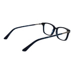 Guess Black Women Glasses Frame with full-rim plastic design and spring hinge, 50-15-140 size, black rectangle frame, branded case included.