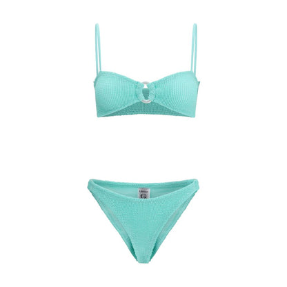 Hunza G Green Polyamide Bikini