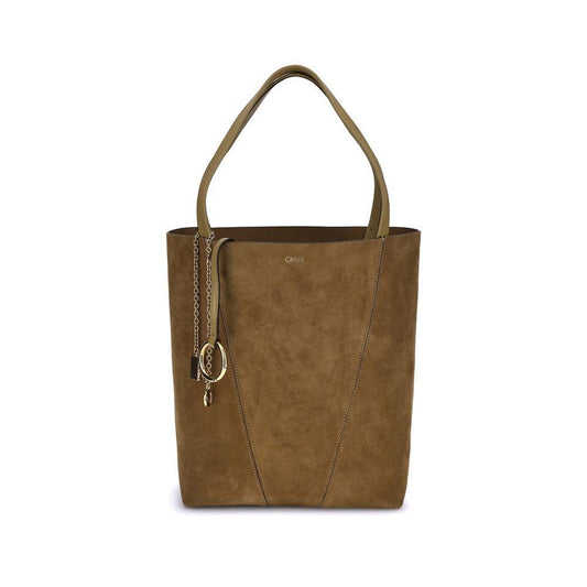 Chloé Suede Spin Tote Bag CHCH25AS811P9921BBB