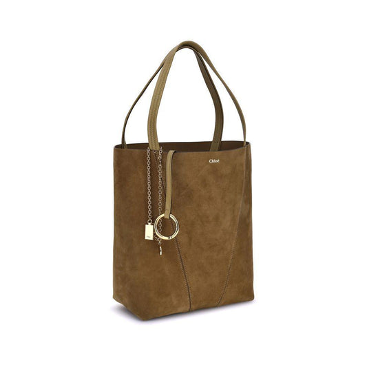 Chloé Suede Spin Tote Bag CHCH25AS811P9921BBB
