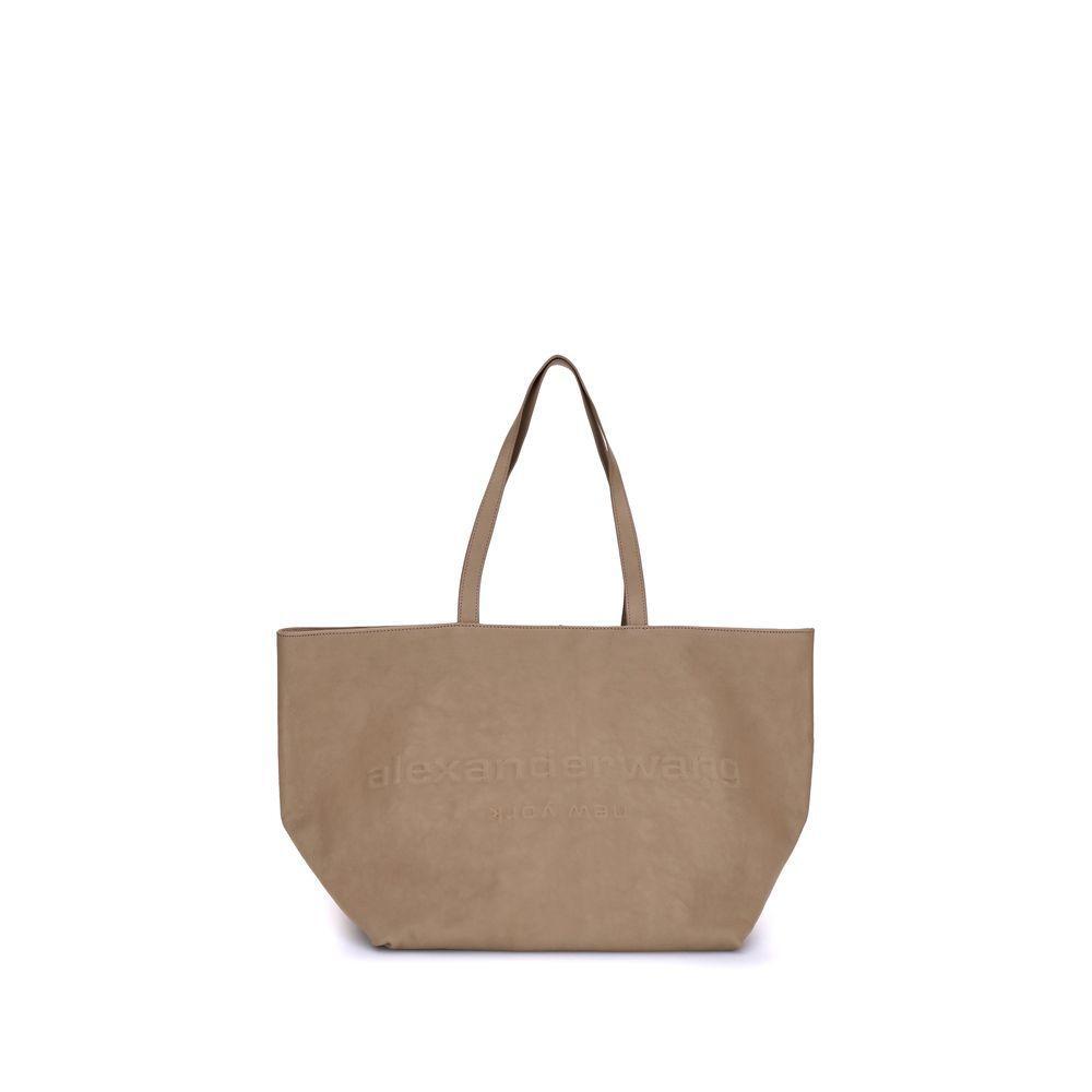 Front view with bag zipped and handles upright.