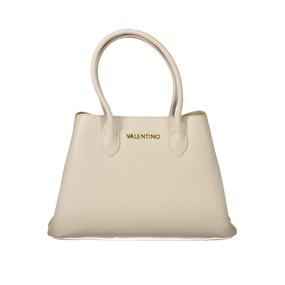 Front view with bag zipped and handles upright.