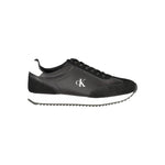 Calvin Klein Black Leather Women Sneaker