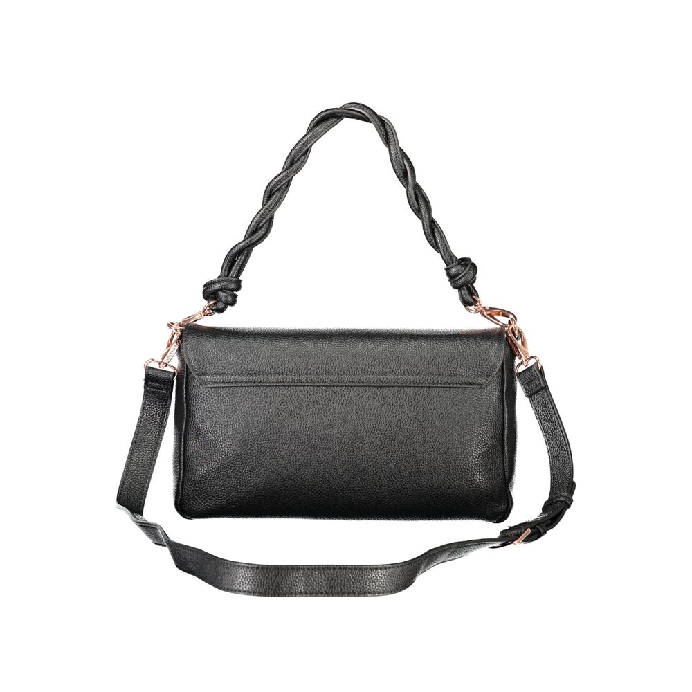 Mario Valentino Black Polyethylene Women Handbag
