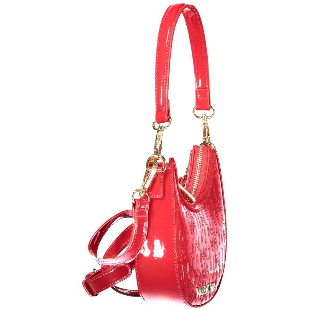 Front view with bag zipped and handles upright.