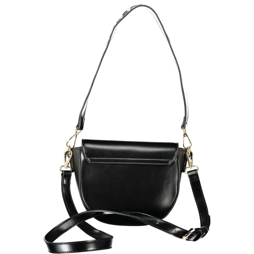 Mario Valentino Black Polyethylene Women Handbag