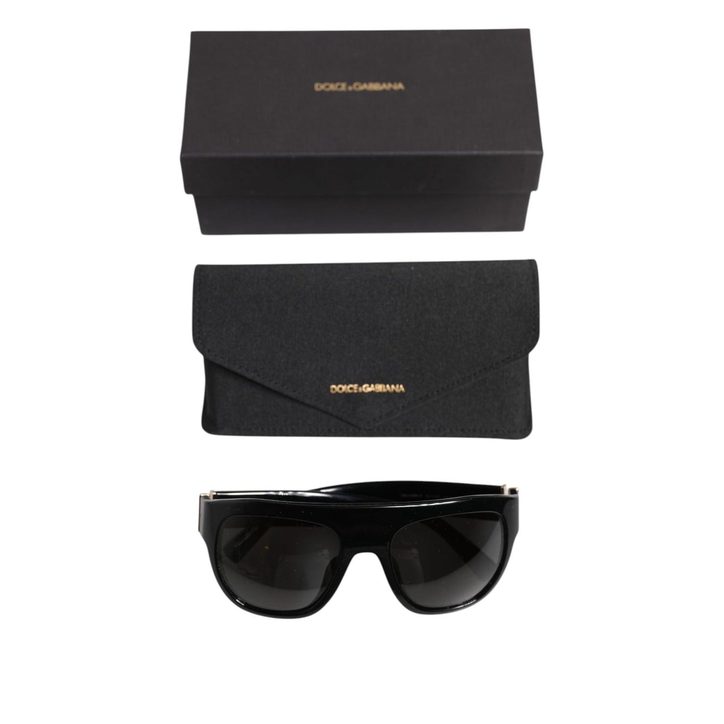 Dolce & Gabbana Black Square Acetate Frame DG4398-F Eyewear Sunglasses