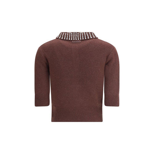 PINKO Emilia Sweater with strass PI-105745A2S4L99-M