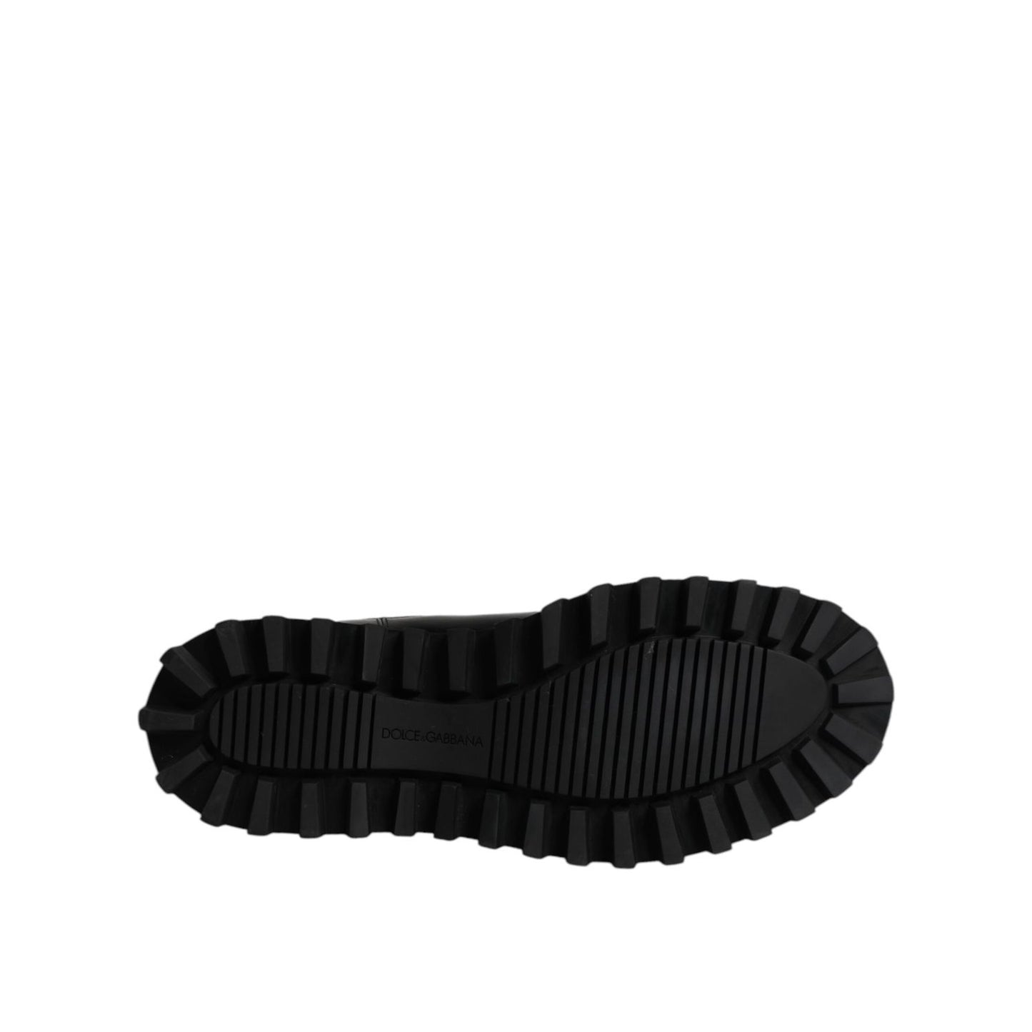 Dolce & Gabbana Black Belted DG Logo Men Chelsea Boots Shoes