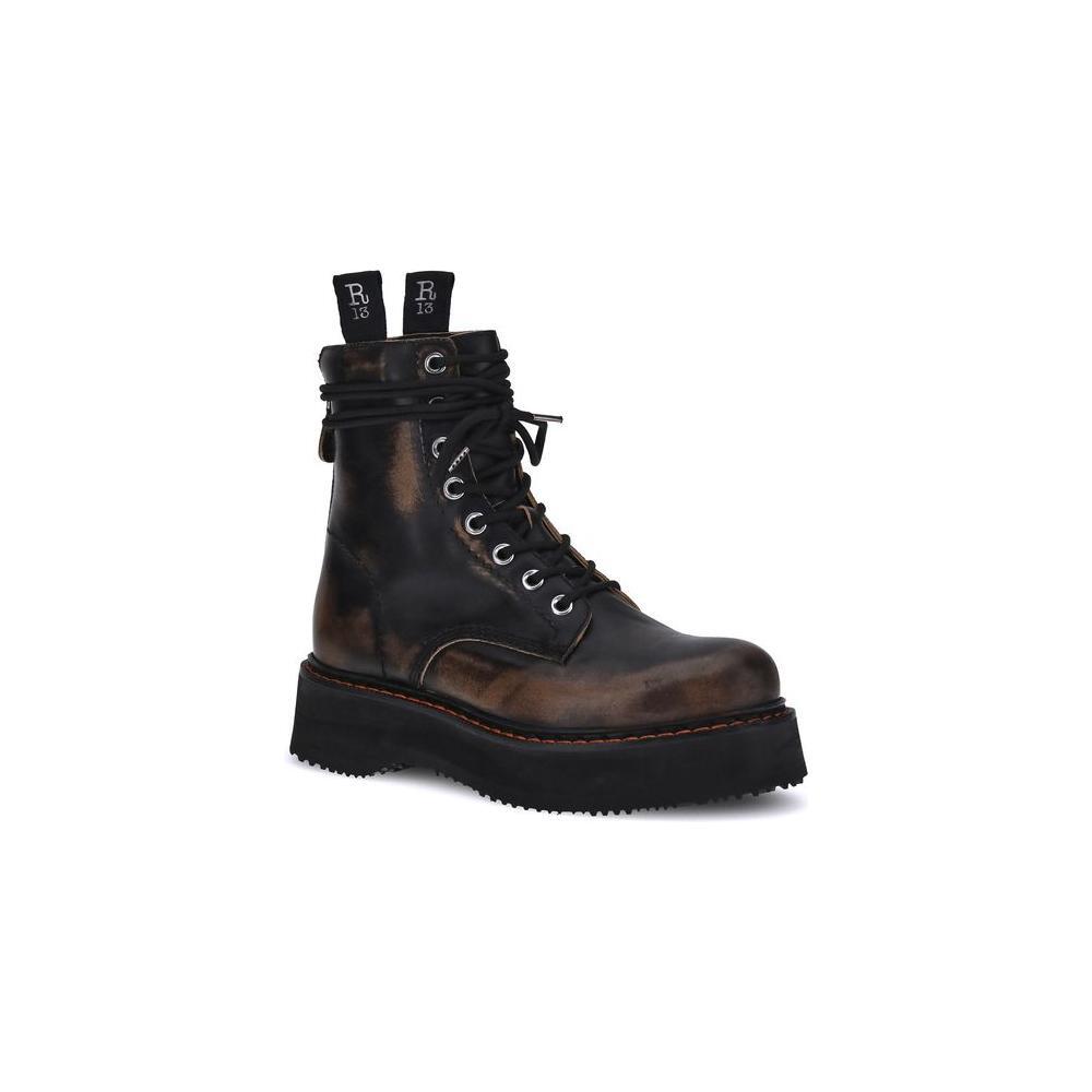R13 Lace-up Ankle Boots R-R13WS025R01-EU38/US8