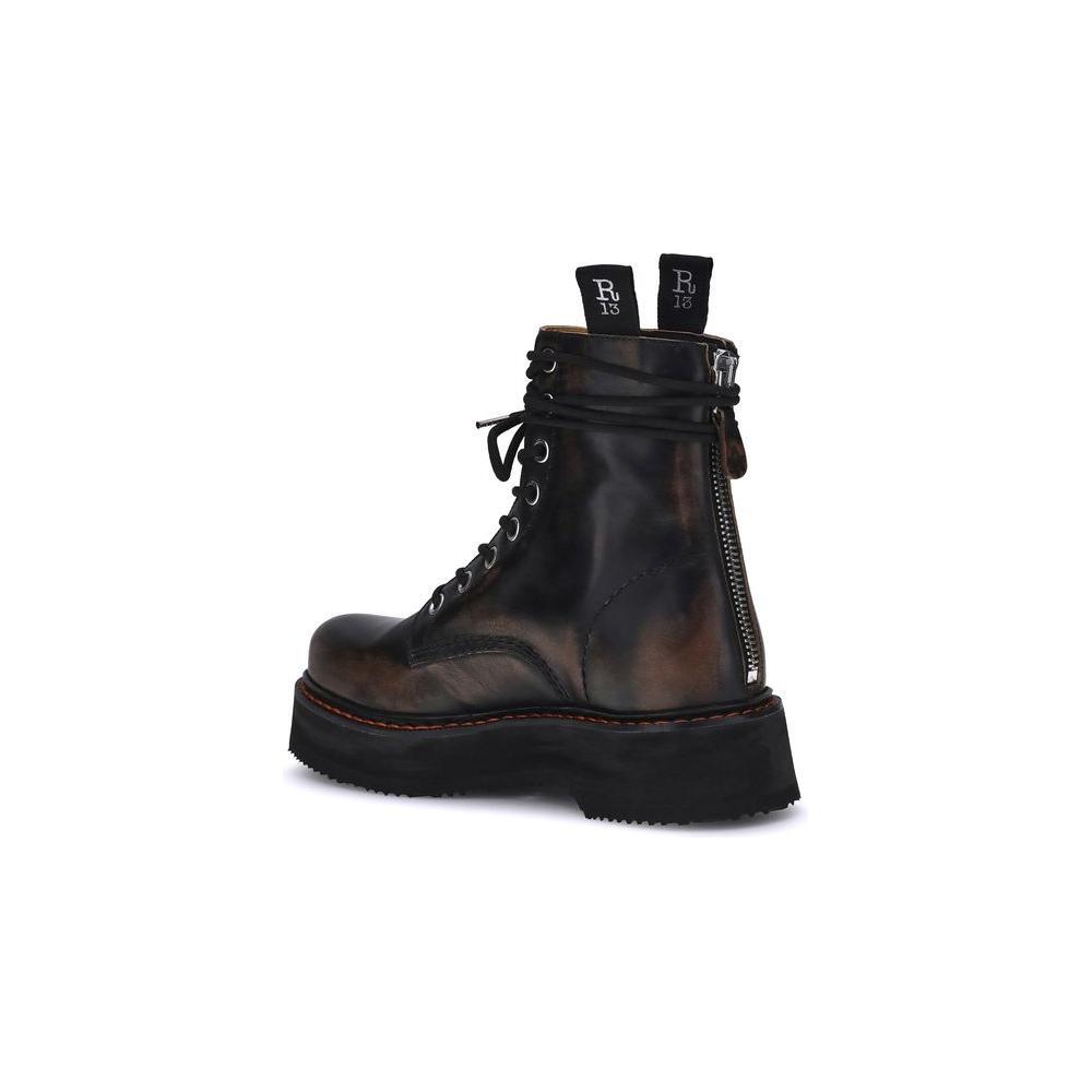 R13 Lace-up Ankle Boots R-R13WS025R01-EU38/US8