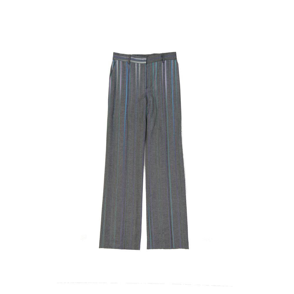 Alberta Ferretti Wool Blend Trousers AL-8735148376276-40