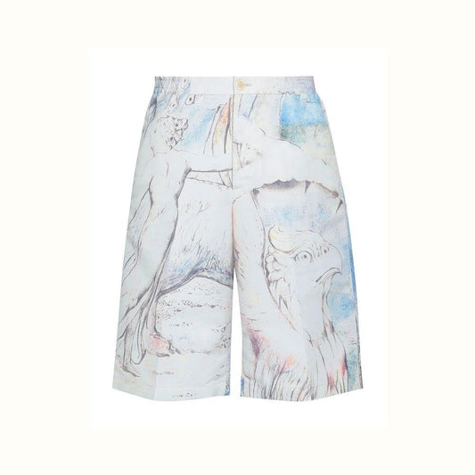Alexander McQueen William Blake Dante Shorts AL-8735179014356-IT50 | L