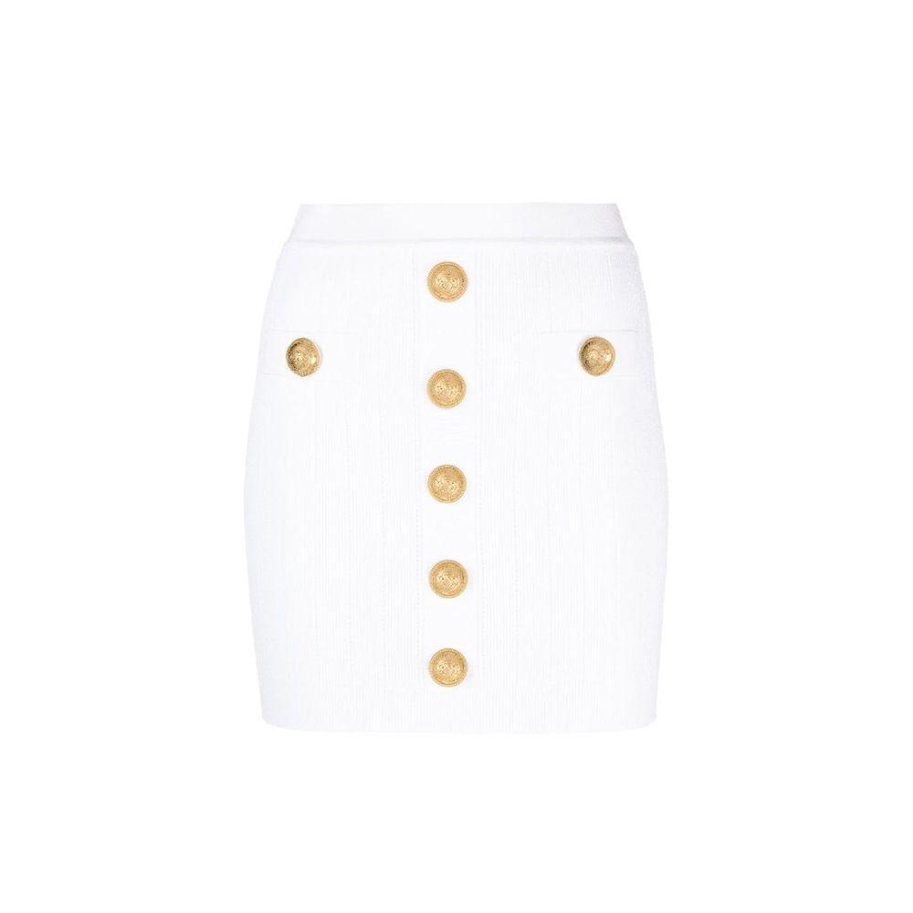 Balmain Stretch Mini Skirt