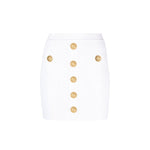 Balmain Stretch Mini Skirt