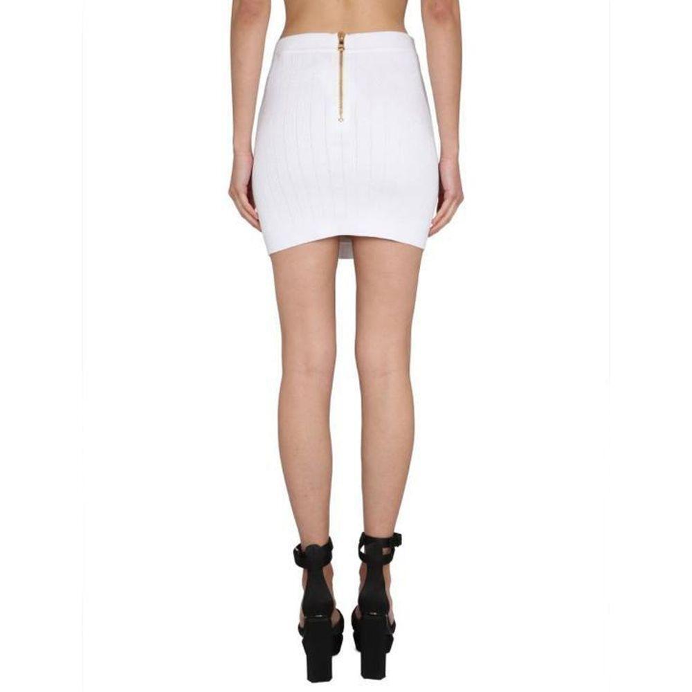 Balmain Stretch Mini Skirt