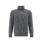 Brunello Cucinelli High Neck Sweater BR-8735281348820-IT50 | L