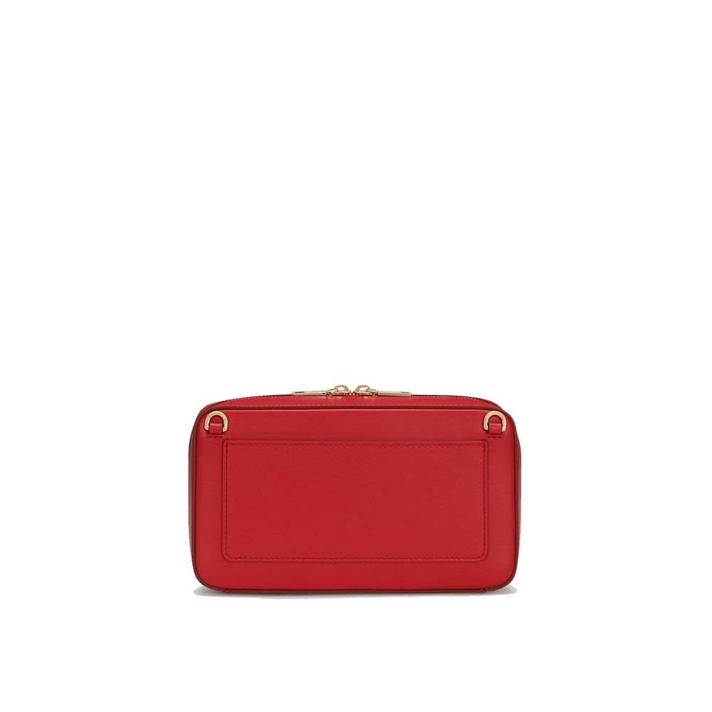 Front view with bag zipped and handles upright.