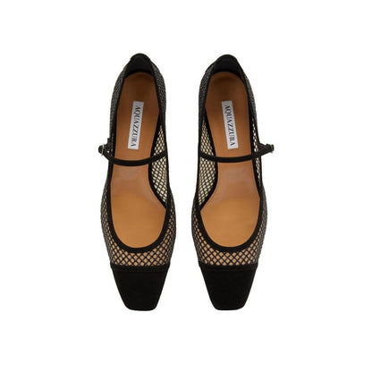 Aquazzura Black Calfskin Pumps