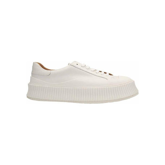 Jil Sander Maxi Sole Leather Sneakers