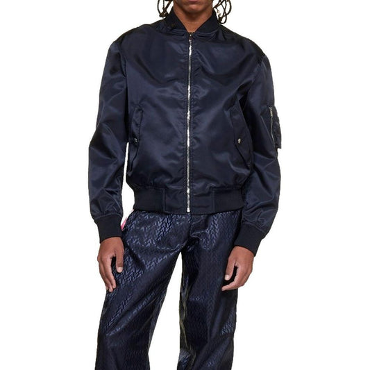 Valentino Printed Neon Universe Bomber Jacket