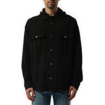 Palm Angels Classic Logo Hooded Overshirt