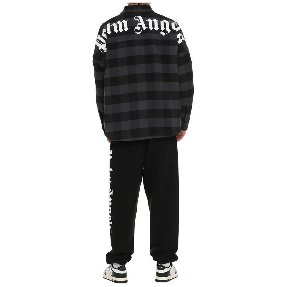 Palm Angels Logo Cotton Overshirt PA-8811437949140-XS