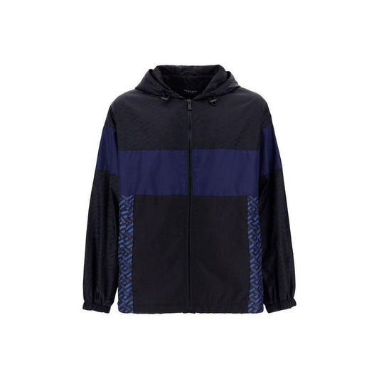Versace Hooded Windbreaker Jacket