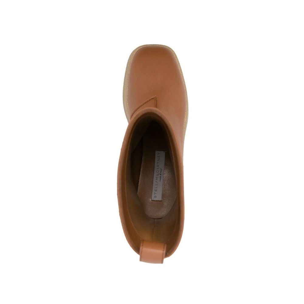 Stella McCartney Brown Polyethylene Chelsea Boots
