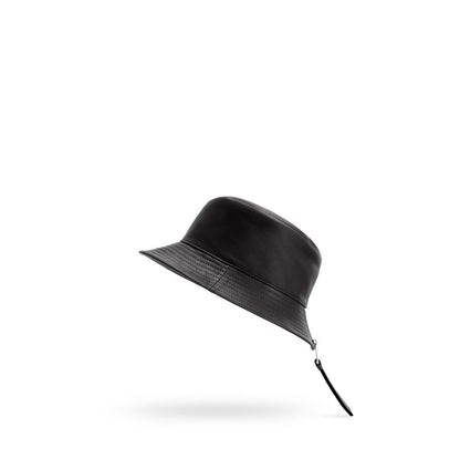 Loewe Black Calfskin Bucket Hat