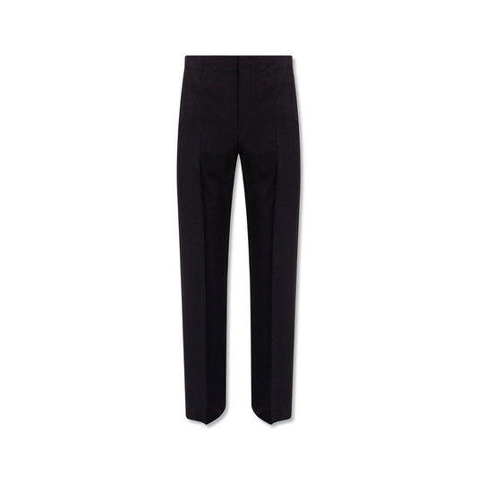 Salvatore Ferragamo Cotton And Silk Pants