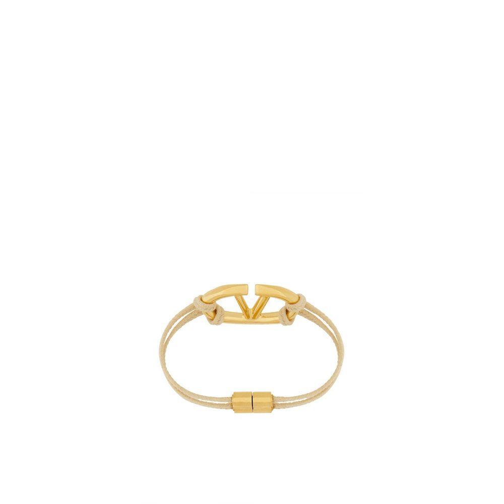 Valentino Garavani VLogo Cotton Bracelet VA-8735615975636-L