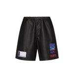 Valentino Leather Shorts