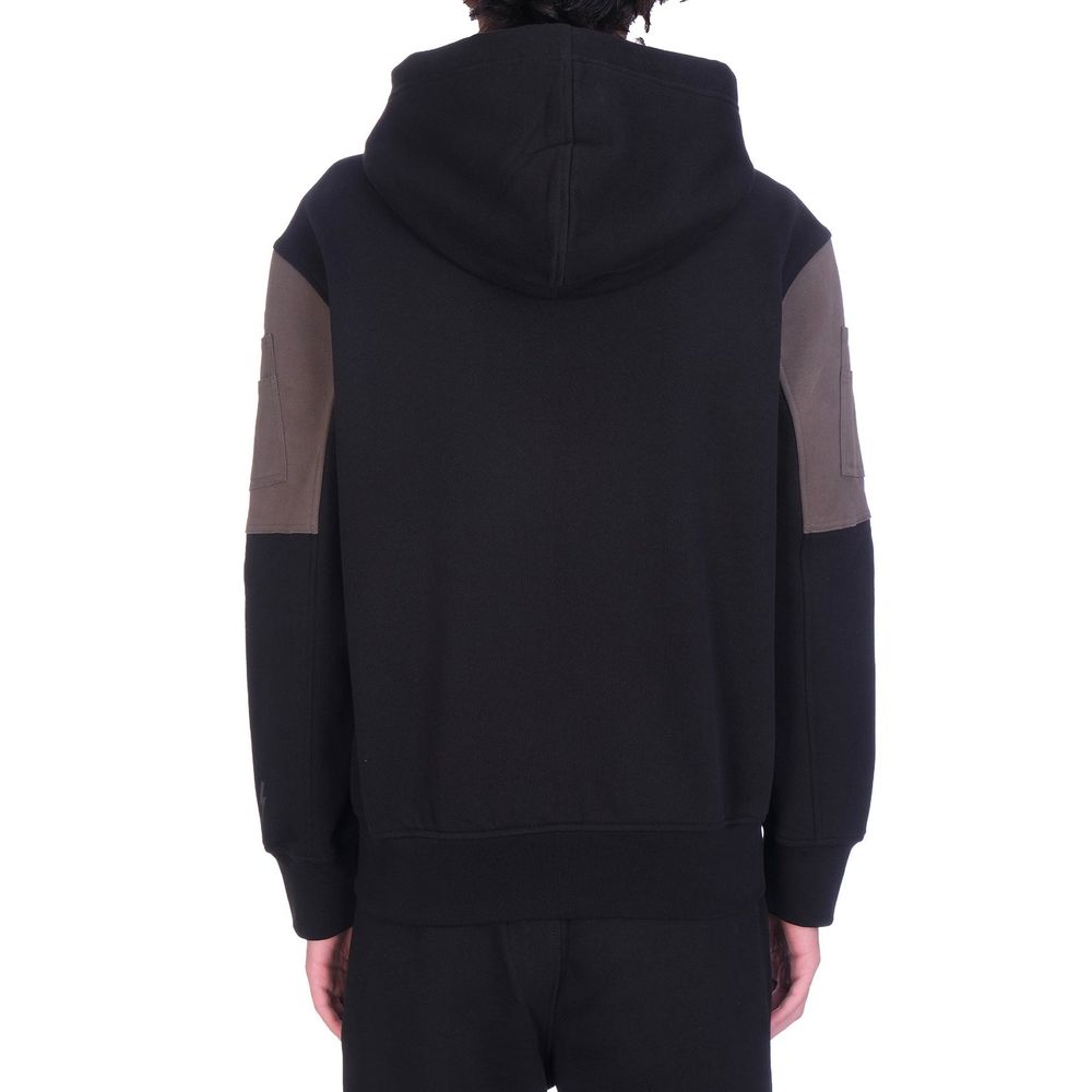 Neil Barrett Black Cotton Sweatshirt