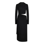 Off-White Cut-Out Midi Dress