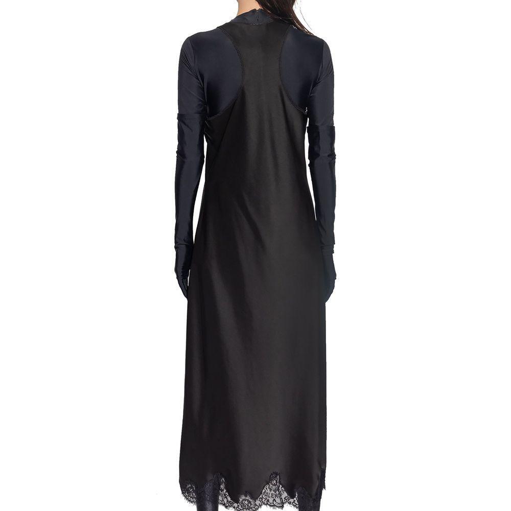 Balenciaga Satin Strappy Midi Dress BA-8736243253460-42