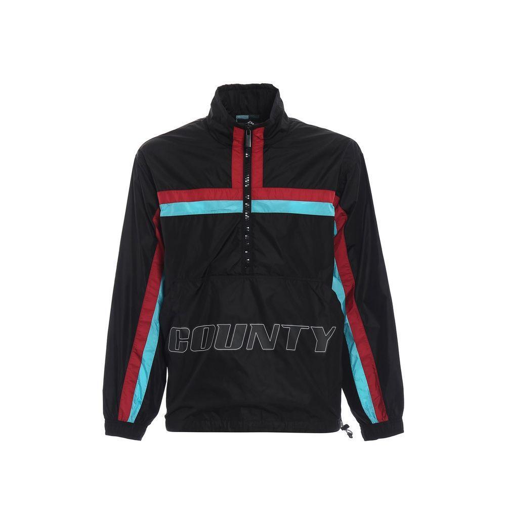 Marcelo Burlon Logo Windbreaker Jacket