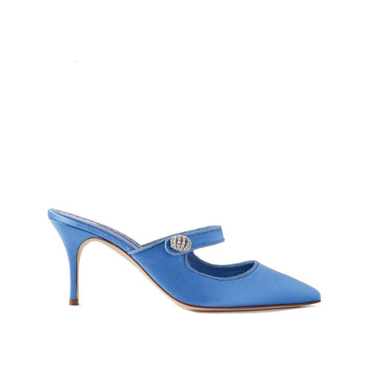 Manolo Blahnik Camparimu Jewel 070 Mules MA-8736455426260-EU36/US6