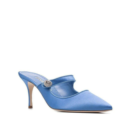 Manolo Blahnik Camparimu Jewel 070 Mules MA-8736455426260-EU36/US6
