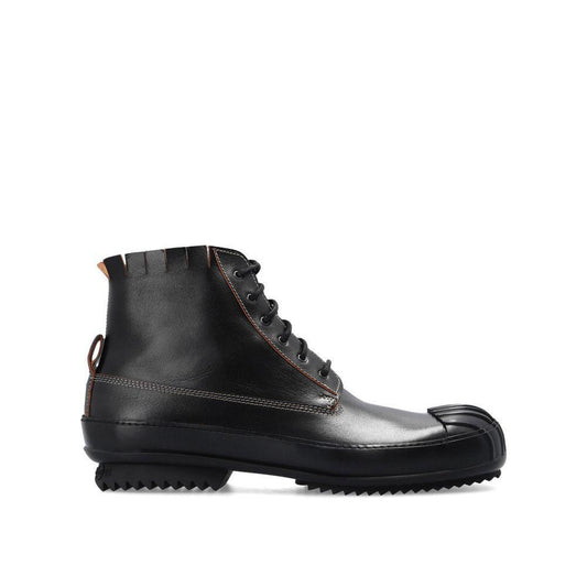 Maison Margiela Leather High-Top Sneakers