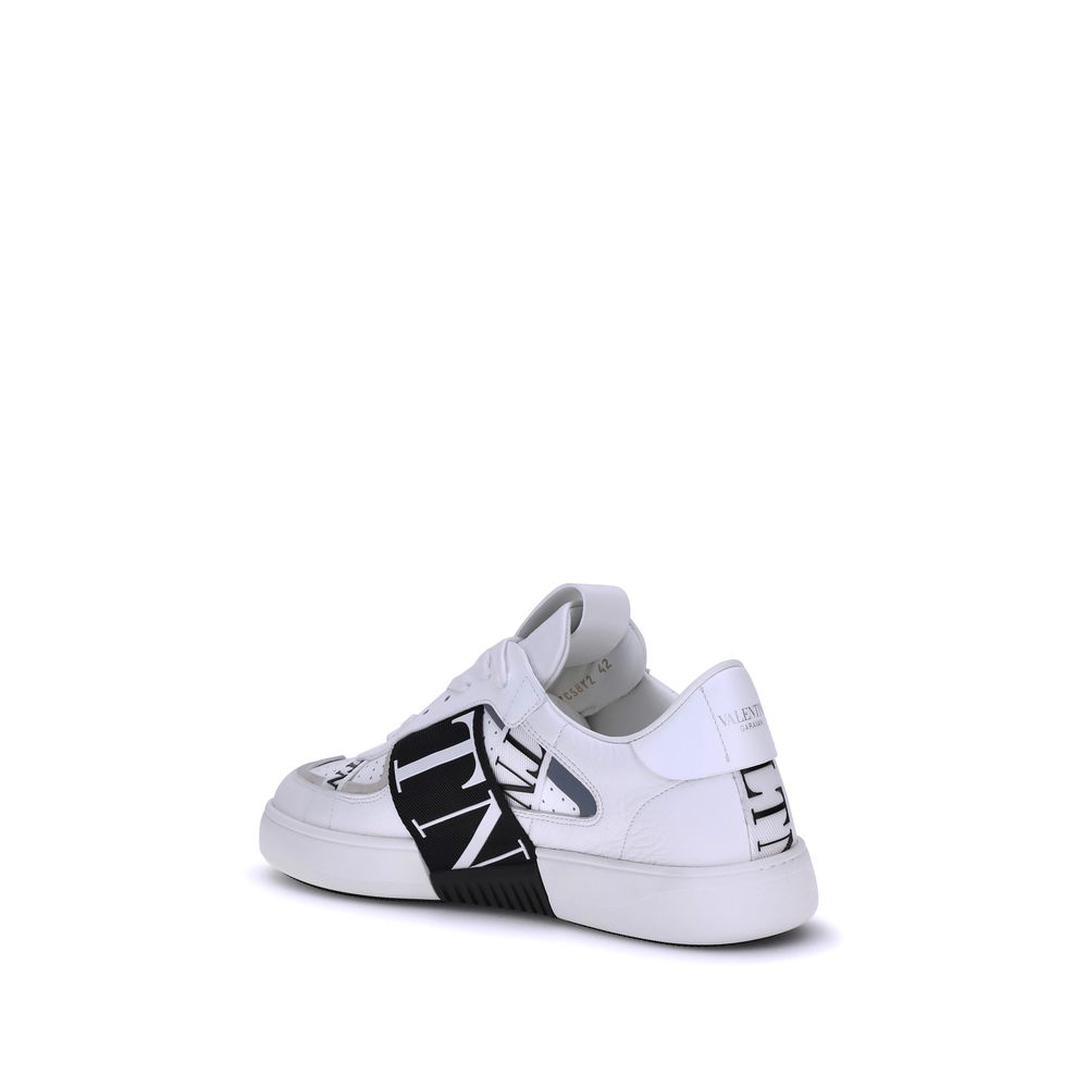 Valentino Garavani White Rubber Low Top Sneakers