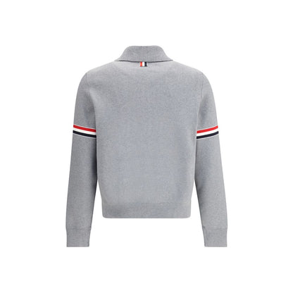 Thom Browne Gray Nylon Sweatshirt